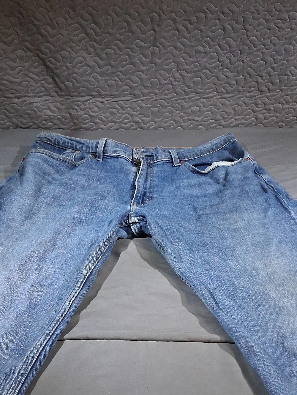 Levi's Men’s Classic Blue Denim Jeans 505 Size 36x32 - Blue
